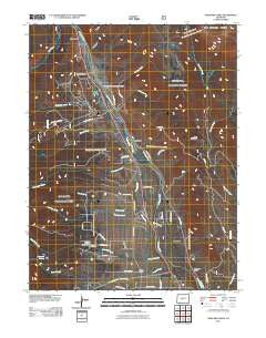 Harvard Lakes Colorado Historical topographic map, 1:24000 scale, 7.5 X 7.5 Minute, Year 2011