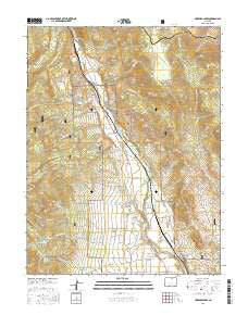 Harvard Lakes Colorado Current topographic map, 1:24000 scale, 7.5 X 7.5 Minute, Year 2016