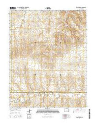 Hasser Ranch Colorado Current topographic map, 1:24000 scale, 7.5 X 7.5 Minute, Year 2016