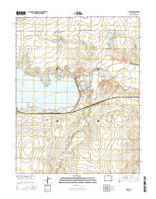 Hasty Colorado Current topographic map, 1:24000 scale, 7.5 X 7.5 Minute, Year 2016
