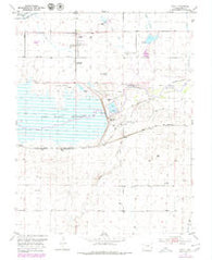 Hasty Colorado Historical topographic map, 1:24000 scale, 7.5 X 7.5 Minute, Year 1953