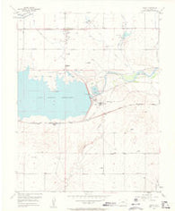 Hasty Colorado Historical topographic map, 1:24000 scale, 7.5 X 7.5 Minute, Year 1953