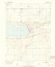Hasty Colorado Historical topographic map, 1:24000 scale, 7.5 X 7.5 Minute, Year 1953