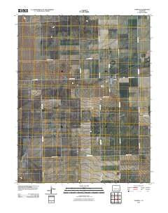 Haswell Colorado Historical topographic map, 1:24000 scale, 7.5 X 7.5 Minute, Year 2010