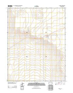 Haswell Colorado Historical topographic map, 1:24000 scale, 7.5 X 7.5 Minute, Year 2013
