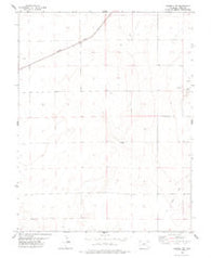 Haswell NE Colorado Historical topographic map, 1:24000 scale, 7.5 X 7.5 Minute, Year 1978
