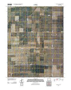 Haswell NE Colorado Historical topographic map, 1:24000 scale, 7.5 X 7.5 Minute, Year 2010