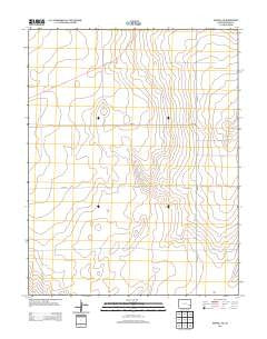 Haswell NE Colorado Historical topographic map, 1:24000 scale, 7.5 X 7.5 Minute, Year 2013