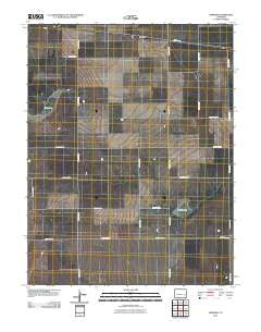 Hawkins Colorado Historical topographic map, 1:24000 scale, 7.5 X 7.5 Minute, Year 2010