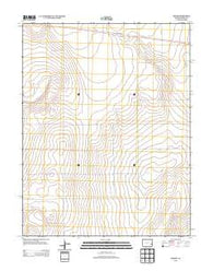 Hawkins Colorado Historical topographic map, 1:24000 scale, 7.5 X 7.5 Minute, Year 2013