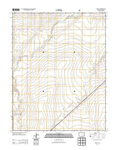 Hawley Colorado Historical topographic map, 1:24000 scale, 7.5 X 7.5 Minute, Year 2013