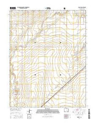 Hawley Colorado Current topographic map, 1:24000 scale, 7.5 X 7.5 Minute, Year 2016