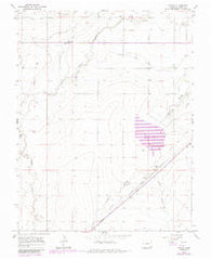 Hawley Colorado Historical topographic map, 1:24000 scale, 7.5 X 7.5 Minute, Year 1966