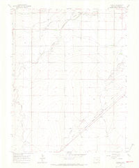 Hawley Colorado Historical topographic map, 1:24000 scale, 7.5 X 7.5 Minute, Year 1966