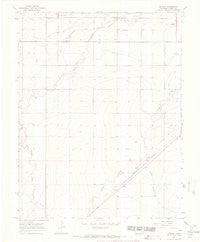 Hawley Colorado Historical topographic map, 1:24000 scale, 7.5 X 7.5 Minute, Year 1966