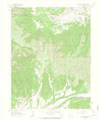 Hawxhurst Creek Colorado Historical topographic map, 1:24000 scale, 7.5 X 7.5 Minute, Year 1960