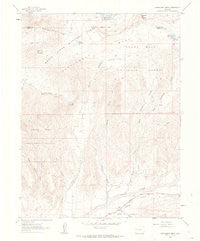 Hawxhurst Creek Colorado Historical topographic map, 1:24000 scale, 7.5 X 7.5 Minute, Year 1960