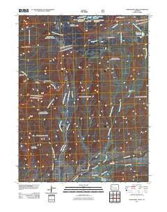 Hawxhurst Creek Colorado Historical topographic map, 1:24000 scale, 7.5 X 7.5 Minute, Year 2011