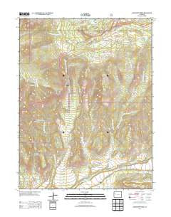 Hawxhurst Creek Colorado Historical topographic map, 1:24000 scale, 7.5 X 7.5 Minute, Year 2013