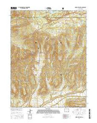 Hawxhurst Creek Colorado Current topographic map, 1:24000 scale, 7.5 X 7.5 Minute, Year 2016