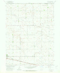 Haxtun East Colorado Historical topographic map, 1:24000 scale, 7.5 X 7.5 Minute, Year 1962