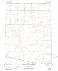 Haxtun East Colorado Historical topographic map, 1:24000 scale, 7.5 X 7.5 Minute, Year 1962
