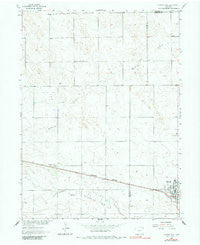 Haxtun West Colorado Historical topographic map, 1:24000 scale, 7.5 X 7.5 Minute, Year 1962