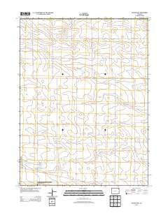 Haxtun East Colorado Historical topographic map, 1:24000 scale, 7.5 X 7.5 Minute, Year 2013