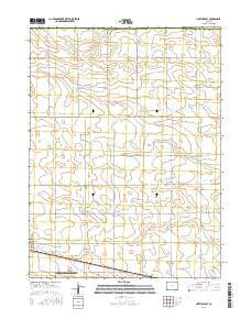 Haxtun East Colorado Current topographic map, 1:24000 scale, 7.5 X 7.5 Minute, Year 2016