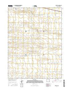 Haxtun SE Colorado Current topographic map, 1:24000 scale, 7.5 X 7.5 Minute, Year 2016