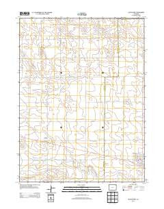 Haxtun West Colorado Historical topographic map, 1:24000 scale, 7.5 X 7.5 Minute, Year 2013