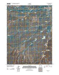 Hayden Colorado Historical topographic map, 1:24000 scale, 7.5 X 7.5 Minute, Year 2010