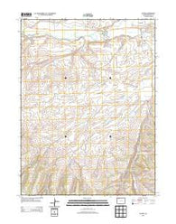 Hayden Colorado Historical topographic map, 1:24000 scale, 7.5 X 7.5 Minute, Year 2013