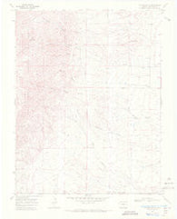 Hayden Butte Colorado Historical topographic map, 1:24000 scale, 7.5 X 7.5 Minute, Year 1969