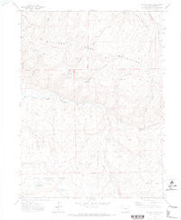 Hayden Gulch Colorado Historical topographic map, 1:24000 scale, 7.5 X 7.5 Minute, Year 1971
