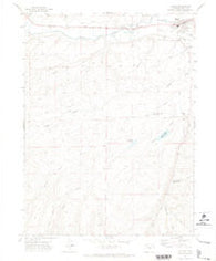 Hayden Colorado Historical topographic map, 1:24000 scale, 7.5 X 7.5 Minute, Year 1971