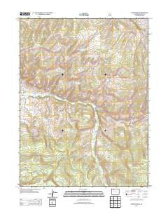 Hayden Gulch Colorado Historical topographic map, 1:24000 scale, 7.5 X 7.5 Minute, Year 2013
