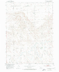 Haystack Butte Colorado Historical topographic map, 1:24000 scale, 7.5 X 7.5 Minute, Year 1953
