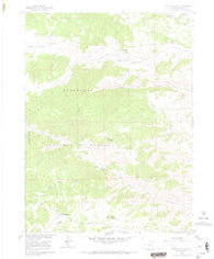 Haystack Gulch Colorado Historical topographic map, 1:24000 scale, 7.5 X 7.5 Minute, Year 1960