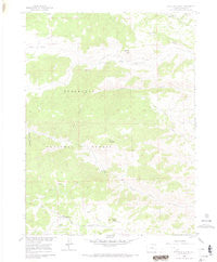 Haystack Gulch Colorado Historical topographic map, 1:24000 scale, 7.5 X 7.5 Minute, Year 1960