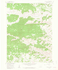 Haystack Gulch Colorado Historical topographic map, 1:24000 scale, 7.5 X 7.5 Minute, Year 1960
