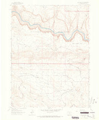 Haystack Rock Colorado Historical topographic map, 1:24000 scale, 7.5 X 7.5 Minute, Year 1962