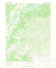 Hells Kitchen Colorado Historical topographic map, 1:24000 scale, 7.5 X 7.5 Minute, Year 1965