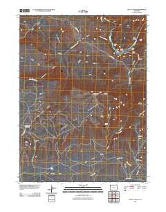Hells Canyon Colorado Historical topographic map, 1:24000 scale, 7.5 X 7.5 Minute, Year 2010