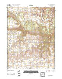 Hells Canyon Colorado Historical topographic map, 1:24000 scale, 7.5 X 7.5 Minute, Year 2013
