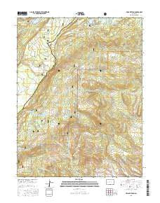 Hells Kitchen Colorado Current topographic map, 1:24000 scale, 7.5 X 7.5 Minute, Year 2016