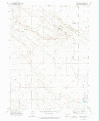 Hereford NW Colorado Historical topographic map, 1:24000 scale, 7.5 X 7.5 Minute, Year 1972