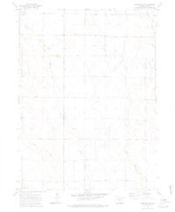 Hereford SE Colorado Historical topographic map, 1:24000 scale, 7.5 X 7.5 Minute, Year 1972