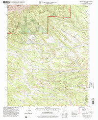Herlick Canyon Colorado Historical topographic map, 1:24000 scale, 7.5 X 7.5 Minute, Year 1994