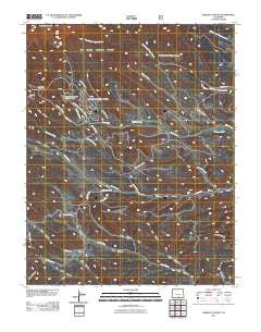 Herlick Canyon Colorado Historical topographic map, 1:24000 scale, 7.5 X 7.5 Minute, Year 2011